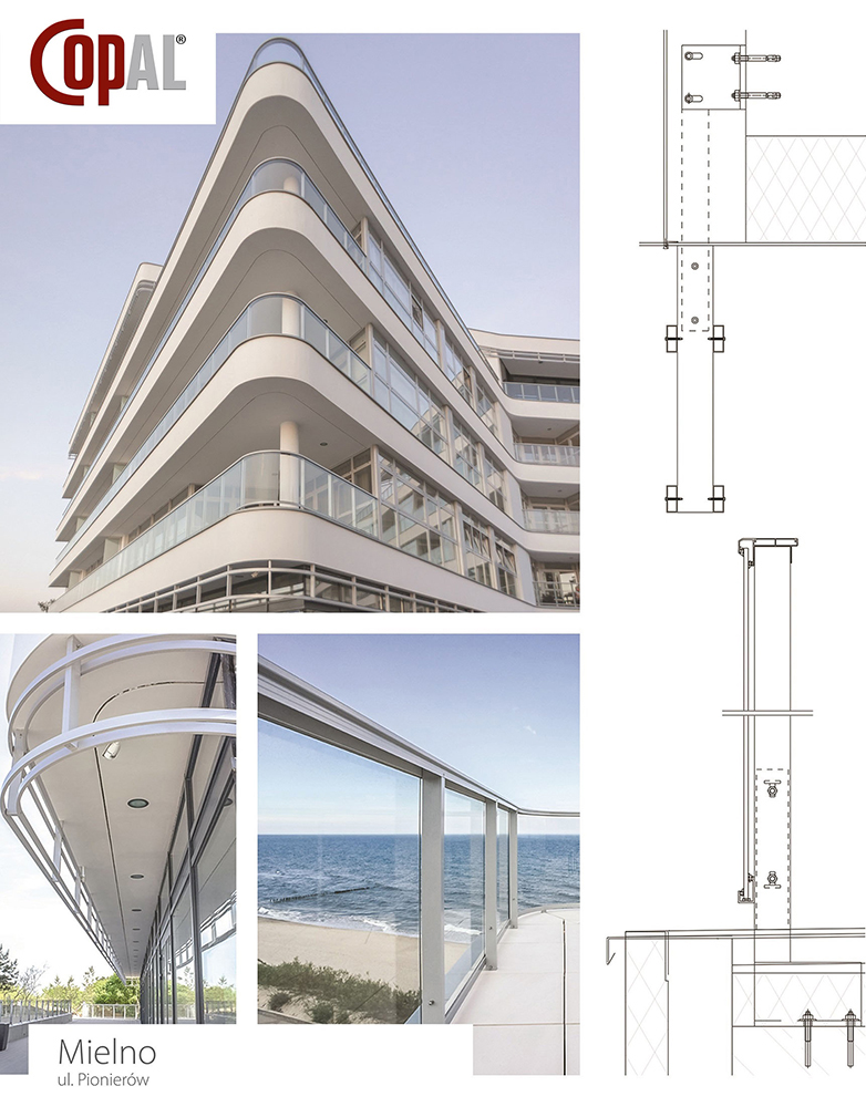 sposob montazu balkonowej balustrady aluminiowej